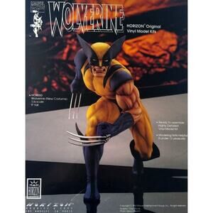 Wolverine Vintage Marvel Comics Model Kit Paper Flyer Art 8.5" x 11"